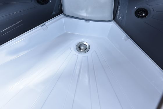 Curved Corner 4mm Bathroom Shower Cubicle Sliding Open