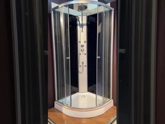 31''X31''X75'' Bathroom Shower Cubicle Tempered Glass