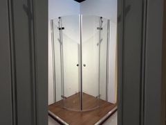 Round Glass Curved Corner Shower Units 800x800x1900mm