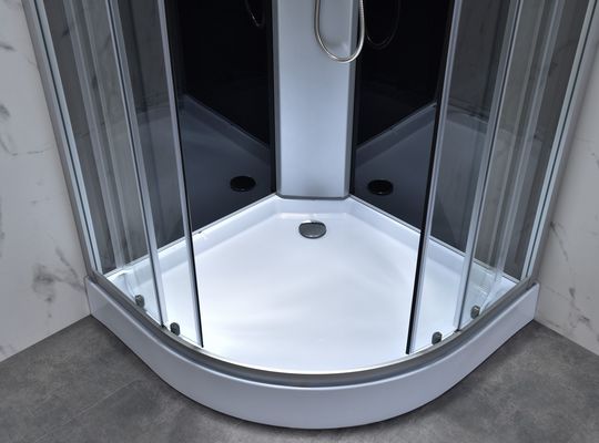 Sliding 35''X35''X85'' Shower Pods Cabins Tempered Glass