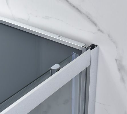 1-1.2mm 5mm Glass Shower Enclosures Aluminium Frame