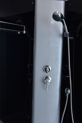 4mm 1200×800×2150mm Shower Pods Cabins Grey Aluminum Frame