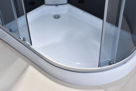 35''X35''X85'' Corner Quadrant Shower Enclosure Grey