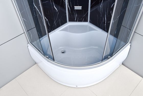 Bath 990x990x2250mm Glass Shower Enclosures Aluminum Frame 4mm