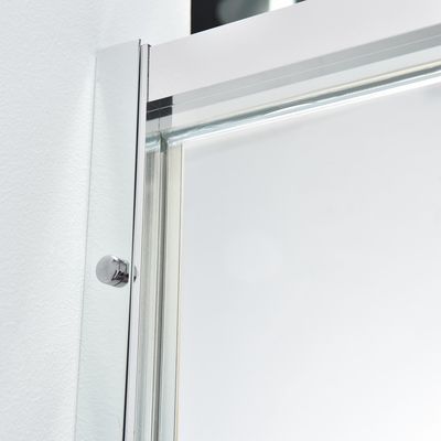 Sliding Frameless Pivot Shower Door 900mm Aluminum Frame