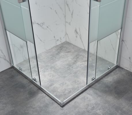 Aluminum Frame Shower Room Enclosure 6mm 1mm-1.2mm