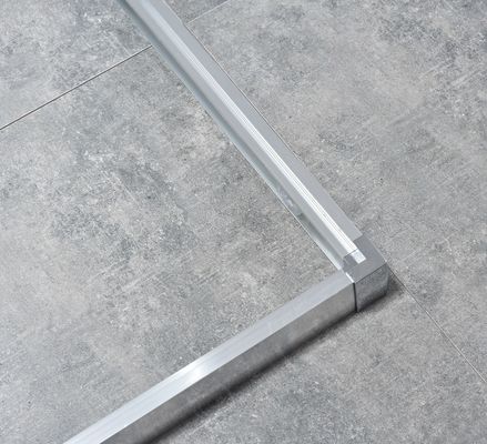 Aluminum Frame Shower Room Enclosure 6mm 1mm-1.2mm