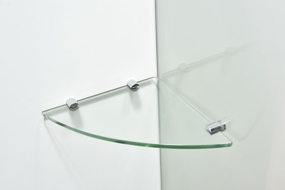 Clear Glass Frameless Shower Enclosure 600×2000mm