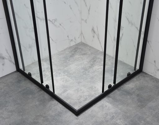 1-1.2mm 800mm Corner Shower Enclosure Aluminum Frame