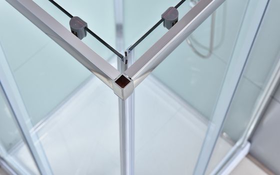 Aluminium Frame Square Shower Enclosures