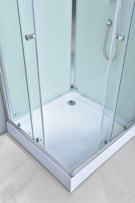 Aluminium Frame Square Shower Enclosures