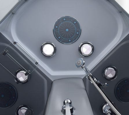 Black 6mm 900x900x1900mm Bath Shower Enclosure