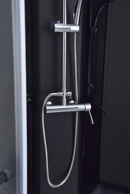 800x800x1900mm Black Bathroom Shower Enclosures 6mm