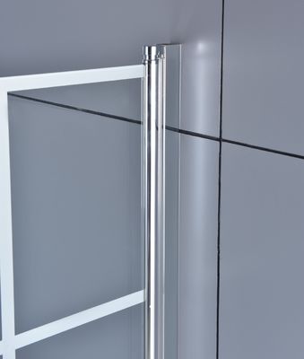 1-1.2mm Framed Sliding Glass Shower Doors 900x900x1900mm