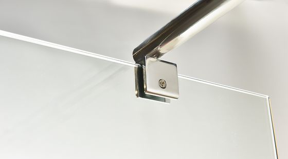 8mm 600x2000mm Pivot Bath Screen Tempered Safety Glass