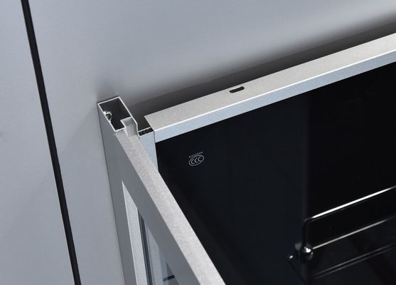 4mm Sliding Shower Pods Cabins 1200x850x2150mm Aluminum Frame