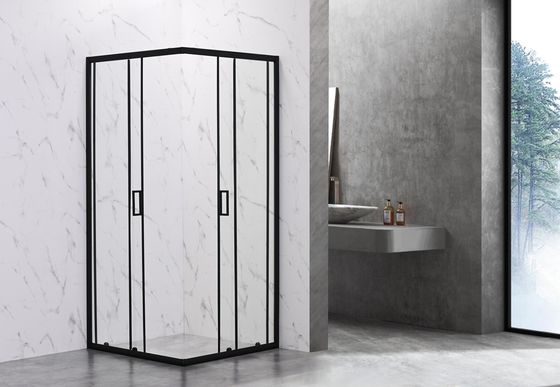 6mm Thickness Bathroom Shower Cabins Aluminum Frame