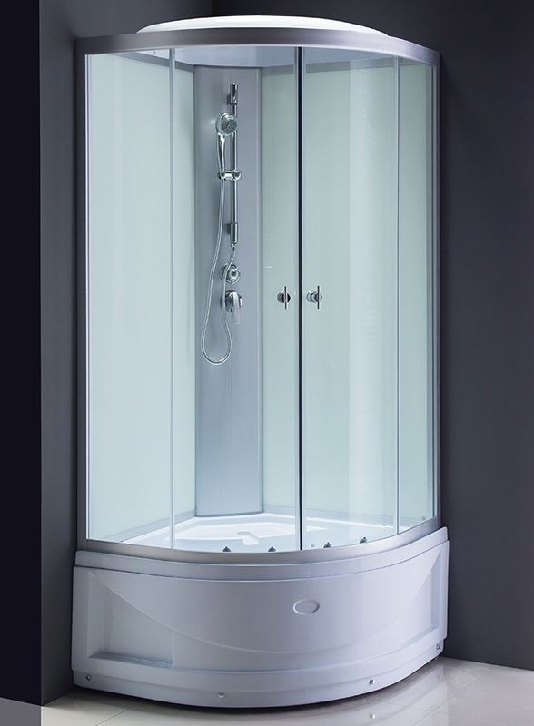 White 4mm Glass Shower Enclosures 800×800×2150mm