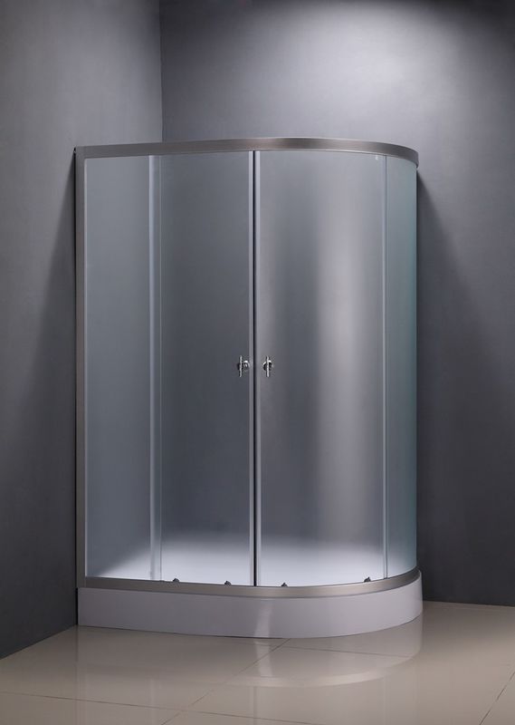 Colored Tempered Glass Self Contained Shower Cubicle 1150x800x1950mm