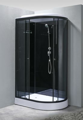 4mm Sliding Open Shower Glass Cabinet For Bathroom