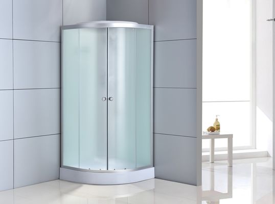 Aluminum Frame 2 Sided Glass Shower Enclosures 4mm 31''x31''x85''