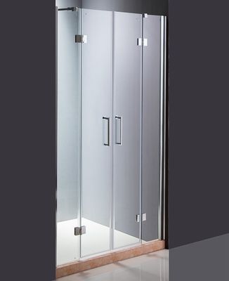 Aluminum Frame 6mm Corner Shower Unit And Tray Sliding